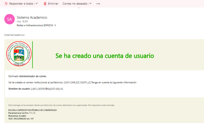 Cómo Ingresar al Correo Institucional de la ESPOCH 18 Cómo Ingresar al Correo Institucional de la ESPOCH