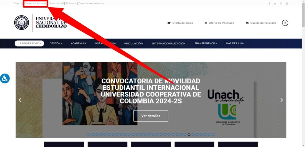 Cómo Ingresar al Correo Institucional de la UNACH 16 Cómo Ingresar al Correo Institucional de la UNACH